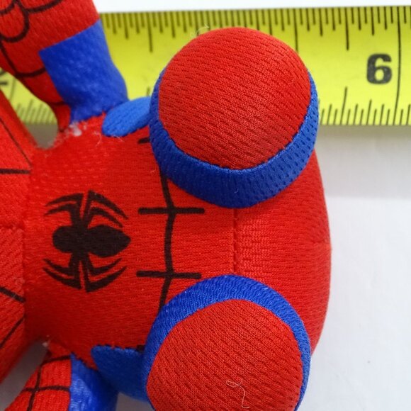 Ty Spider-Man Stuffed Animal Plush Soft Toy Marvel Bean Bag 5.5 inches - Picture 7 of 10